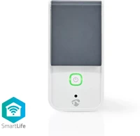 Nedis 30 - 40 °C Smartlife intelligens csatlakozó | wi-fi | ip44 | teljesítmény mérő | kép