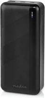 Nedis 32000 MAH | 2.4 / 3.0 / 3.25 A kapcsolat: 1x usb-a / 1x usb-c™ | bemenő csatlakozók: 1x micro usb kép