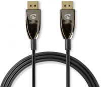 Nedis 32.4 GBPS | 30.0 M kerek | pvc | fekete | ajándék dobozban kép