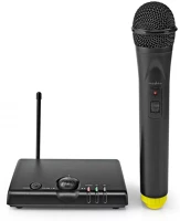 Nedis 40 HZ - 15 KHZ | 1500 OHM | -97 DB Vezeték nélküli mikrofon szett | 1 csatorna | 1 mikrofon | kardioid | kép