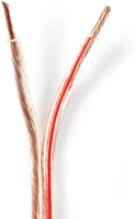 Nedis 4.00 MM² | RÉZ | 15.0 M Hangszóró kábel | 2 x kép