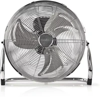 Nedis 40CM-S padló ventilátor | 400 mm | 3-sebességes | dönthető | fém extra erős kép