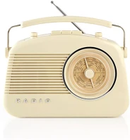 Nedis 4.5 W Fm rádió | asztali kivitel | am / fm | elemes áramellátás / hálózati kép
