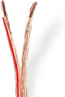 Nedis 6.00 MM² | RÉZ | 100.0 M Hangszóró kábel | 2 x kép