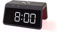 Nedis 7.5 / 10 / 15 W usb-a dugasz | éjszakai fény | 2 riasztási idők | szundi funkció kép