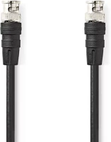 Nedis 75 OHM | 5.00 M kerek | pvc | fekete | boríték kép