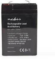 Nedis BALA40006V Zárt savas akkumulátor 6v 4a kép