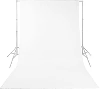 Nedis BDRP32WT Photo studio backdrop | 1,90 x 2,95 m | fehér kép