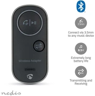 Nedis BTTC2500BK , bluetooth adó / vevő, akkumulátoros kép