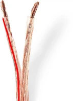 Nedis CABR6000TR1000 Hangszóró kábel | 2 x 6.00 mm² | Réz | 100.0 m | Kerek | PVC | kép