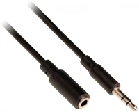 Nedis CAGB22050BK20 Sztereó 3,5mm jack hosszabbító kábel | 2 m kép