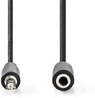 Nedis CAGL22050BK30 3,5mm jack hosszabító hábel, 3,5mm sztereó jack dugó - 3,5mm sztereó kép