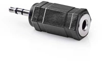Nedis CAGP21930BK-1 2.5mm jack dugó - 3.5mm jack alj adapter kép