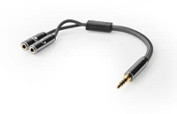 Nedis CATB22150GY02 Profigold 3.5 mm jack elosztókábel - 0.20 m kép