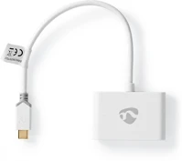 Nedis CCBP65960WT02 USB Többportos Adapter | USB 3.1 Gen1 | USB-C kép