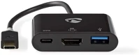 Nedis CCBW64765AT02 Usb-c - hdmi + usb-c + usb 3.0 átalakító kép