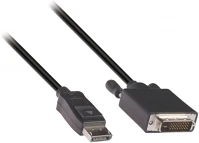 Nedis CCGB37200BK20 Displayport -> dvi kábel | displayport dugó - dvi-d dugó | 2 m kép
