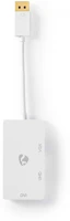 Nedis CCGB37366WT02 DisplayPort adapter | DisplayPort Dugasz | DVI-D 24+1-Pin Aljzat / HDMI kép