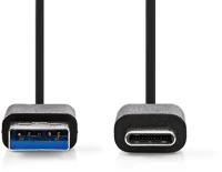 Nedis CCGB61600BK10 Usb-c - usb 3.0 kábel | 1 m () kép