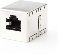 Nedis CCGB89011ME Hálózati csatlakozó | CAT5e / CAT6 | Árnyékolt | RJ45 Aljzat | RJ45 kép