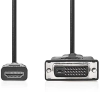 Nedis CCGL34800BK30 Hdmi - dvi-d 24+1p kábel, 1080p, hossz 3m kép