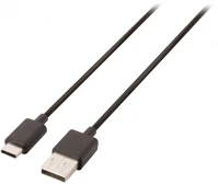 Nedis CCGL60600BK30 Usb-c - usb 2.0 kábel - 15 w - 3 a - 3 m