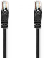 Nedis CCGL85100BK20 CAT5e hálózati kábel | U/UTP | RJ45 Dugasz | RJ45 Dugasz | 2.00 m | Kerek kép