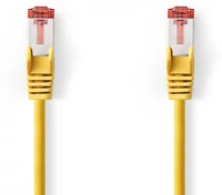 Nedis CCGL85221YE015 CAT6 hálózati kábel | RJ45 Dugasz | RJ45 Dugasz | S/FTP | 0.15 m | Kerek | kép