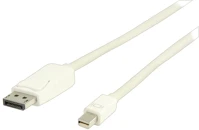 Nedis CCGP37400WT20 Mini displayport - displayport kábel | fehér | 2 m () kép