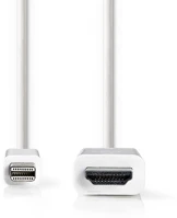 Nedis CCGP37600WT20 Mini displayport-hdmi kábel kép