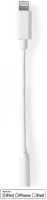Nedis CCGP39950WT01 Lightning-Adapter | Apple Lightning, 8 Pólusú | 3.5 mm Aljzat | Nikkelezett kép