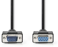 Nedis CCGP59100BK100 Vga (apa - anya) kábel 10m - fekete kép