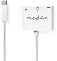 Nedis CCGP64765WT02 USB Többportos Adapter | USB 3.2 Gen 1 | USB-C kép