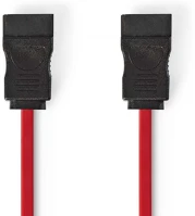 Nedis CCGP73100RD05 SATA kábel | 3 Gbps | SATA 7-Tűs Aljzat | SATA 7-Tűs Aljzat | Nikkelezett kép