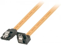 Nedis CCGP73255YE05 Sata 6 gb/s adatkábel zárral | 90° | 0,5 m kép