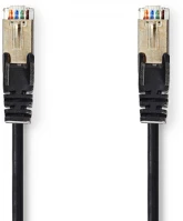 Nedis CCGP85121BK30 CAT5e hálózati kábel | SF/UTP | RJ45 Dugasz | RJ45 Dugasz | 3.00 m | Kerek kép