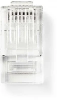 Nedis CCGP89301TP RJ45 csatlakozó | Dugasz | UTP CAT5 | Egyenes | Aranyozott | 10 db | PVC | kép