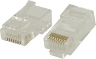 Nedis CCGP89305TP Cat6 moduláris csatlakozó sodrott vezetékhez - rj45 (8p8c) - 10 db kép