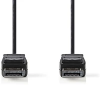 Nedis CCGT37010BK20 Displayport kábel - dp 1.2 - 2 m kép