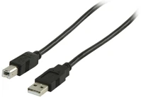 Nedis CCGT60100BK20 Usb a - b kábel 2m kép