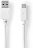 Nedis CCGW61600WT20 USB kábel | USB 3.2 Gen 1 | USB-A Dugasz | USB-C kép
