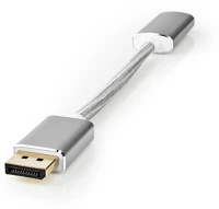 Nedis CCTB37150AL02 DisplayPort kábel | DisplayPort Dugasz | HDMI kép