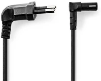 Nedis CEGL11075BK30 Tápkábel iec-320-c1, 90°-os szögben hajlított, 3m kép
