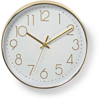 Nedis CLWA015PC30GD Falióra 30cm arany kép