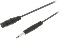 Nedis COTH15120GY50 6,3mm jack - xlr kábel | aszimmetrikus | - 5 m kép