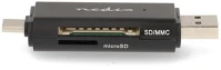 Nedis CRDRU3110BK USB3.2 Gen1 - USBC kártyaolvasó microSD (TF) / microSDHC (TF) / microSDXC kép