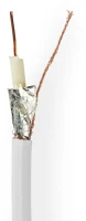 Nedis CSBG4010WT500 Koax Kábel Tekercsben | RG6T | 75 Ohm | Dupla Szigeteléssel | ECA | 50.0 m kép