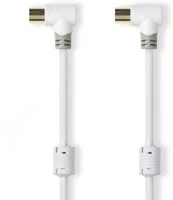 Nedis CSBP40010WT50 Koaxiális Kábel | IEC (Koax) Dugasz | IEC (Koax) Aljzat | Aranyozott | 75 kép