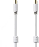 Nedis CSBP40015WT50 Koaxiális Kábel | IEC (Koax) Dugasz | IEC (Koax) Aljzat | Aranyozott | 75 kép