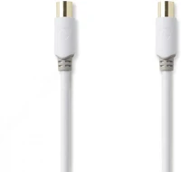 Nedis CSBP40200WT50 Koaxiális Kábel | IEC (Koax) Dugasz | IEC (Koax) Dugasz | Aranyozott | 75 kép